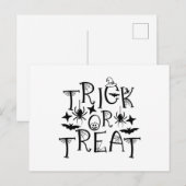 Trick or Treat ポストカード (正面/裏面)