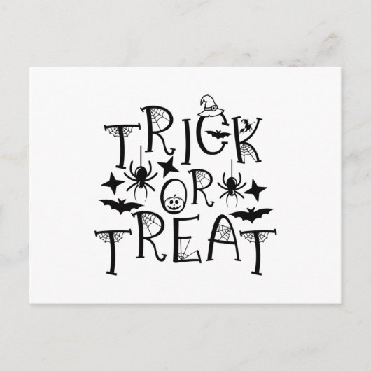 Trick or Treat ポストカード (正面)