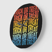 TRICK OR TREAT ラージ壁時計 (傾斜)