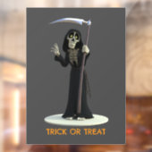 Trick or Treat. Cartoon Grim Reaper ウィンドウサイン (シート2)