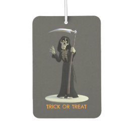Trick or Treat. Cartoon Grim Reaper カーエアーフレッシュナー