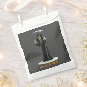 Trick or Treat. Cartoon Grim Reaper フェイバーバッグ (クリップ留めされた状態)