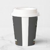 Trick or Treat. Cartoon Grim Reaper 紙コップ (右)