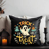 Trick or Treat Ghost Halloween クッション
