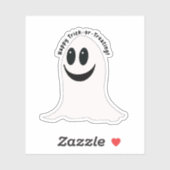Trick-or-Treat Ghost Halloween シール (シート)