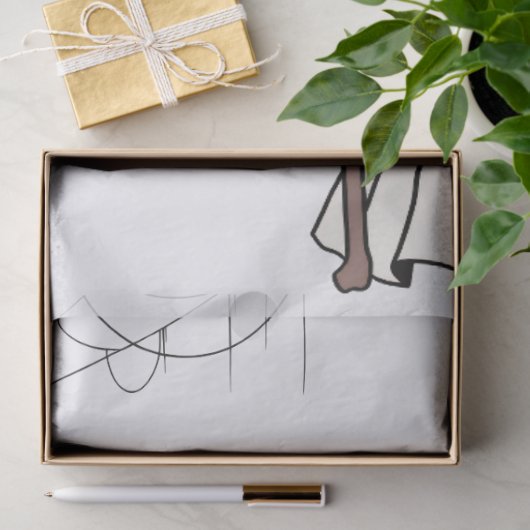 Trick or Treat Ghost Tissue Paper 薄葉紙 (ギフト)