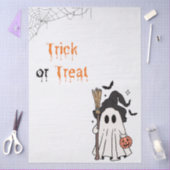Trick or Treat Ghost Tissue Paper 薄葉紙 (クラフト)