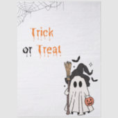 Trick or Treat Ghost Tissue Paper 薄葉紙 (正面)