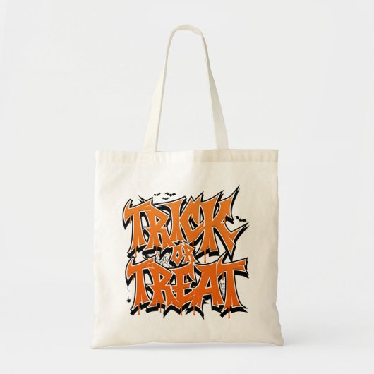 Trick Or Treat Graffiti トートバッグ (正面)
