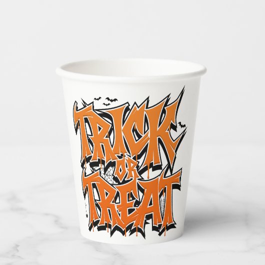 Trick Or Treat Graffiti 紙コップ (正面)