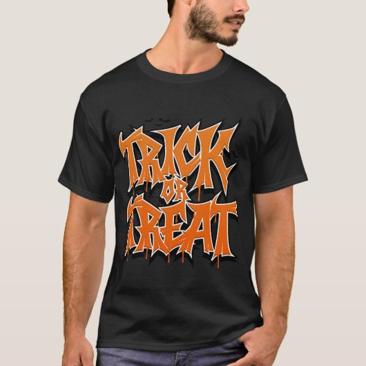 Trick Or Treat Graffiti Tシャツ (正面)