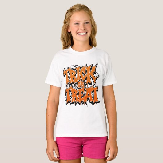 Trick Or Treat Graffiti Tシャツ (正面フル)