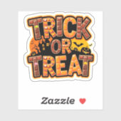 Trick or Treat halloween シール (シート)