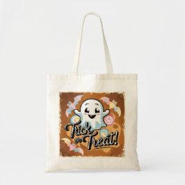 Trick or Treat Halloween Candy Bag トートバッグ