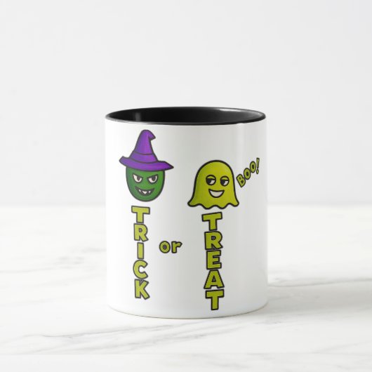 Trick or Treat Halloween Mug マグカップ (中央)