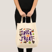Trick or Treat Halloween Tote Bag - Cute & spooky  トートバッグ (正面(商品))