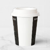 Trick or Treat. Man dressed as skeleton 紙コップ (右)