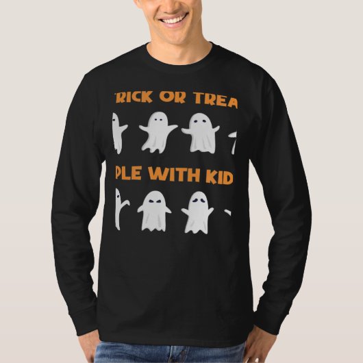 Trick or Treat People With Kindness Halloween Tシャツ (正面)