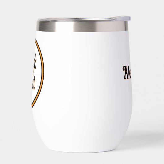 Trick or Treat Personalized Halloween Party Favor (左面)