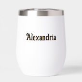 Trick or Treat Personalized Halloween Party Favor (背面)