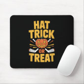 Trick Or Treat Pumpkin Halloween Ice Hockey  マウスパッド (マウス)