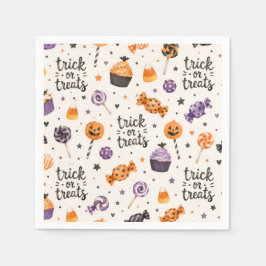 Trick or Treat Sweets スタンダードカクテルナプキン