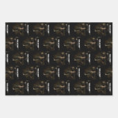 Trick or Treat. Thin female carrying lamp ラッピングペーパーシート (正面)