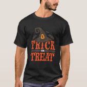 Trick or treat with hat tシャツ (正面)