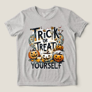 Trick Or Treat Yourself - Halloween トライブレンドＴシャツ