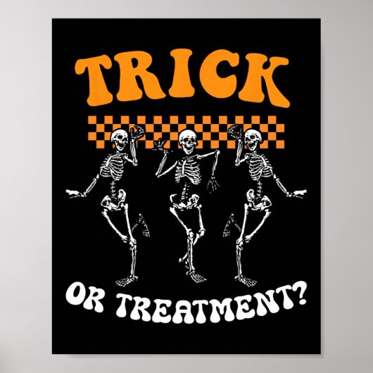 Trick Or Treatment Physical Therapy Skeleton Pt Ha ポスター (正面)