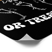 Trick Or Treatment Physical Therapy Skeleton Pt Ha ポスター (角)