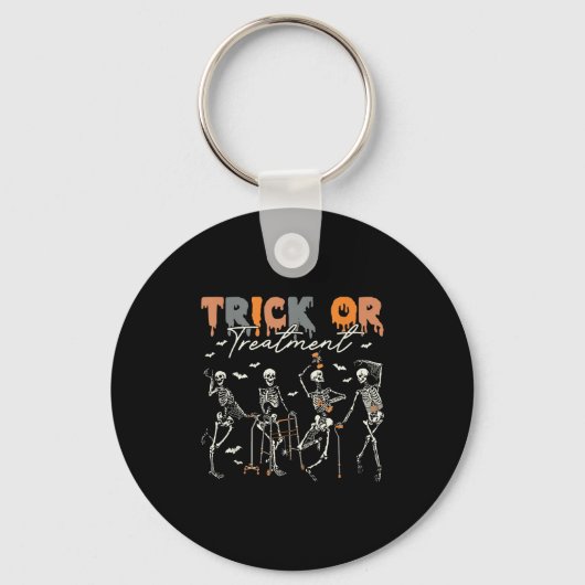 Trick Or Treatment Pt 理学療法士 キーホルダー (正面)