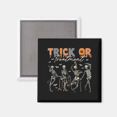 Trick Or Treatment Pt 理学療法士 ハロウィン マグネット (正面/裏面)