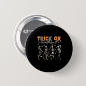 Trick Or Treatment Pt Physical Therapy Therapist H 缶バッジ (正面&裏面)