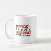 Trick Or Treatment Radiation Oncology Halloween  コーヒーマグカップ (左)