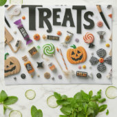 Trick or Treats キッチンタオル (折り畳み)