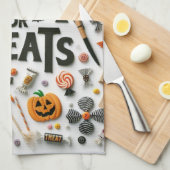 Trick or Treats キッチンタオル (四つ折り)