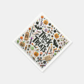 Trick or Treats スタンダードカクテルナプキン (角)