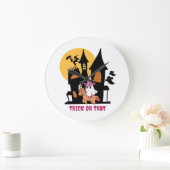 Trick Or Trot ラージ壁時計 (ホーム)