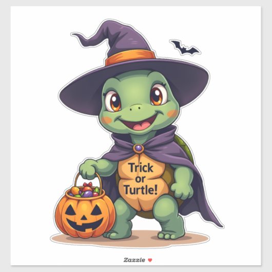 Trick-or-Turtle シール (シート)