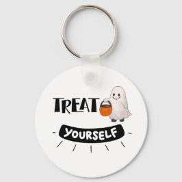 Trick your fears, treat yourself キーホルダー