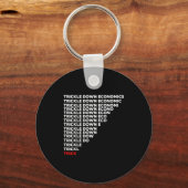 Trickle Down Economics  キーホルダー (正面)