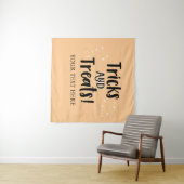 Tricks and Treats Halloween party Backdrop  タペストリー (インサイチュ(横))