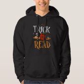 Tricks Or Read Librarian Halloween Costume Book パーカ (正面)