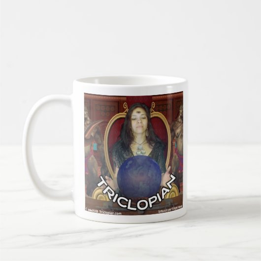 Triclopianの飲むマグ(#1) コーヒーマグカップ (左)