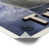 TricoFilinaシャンプーヴィンテージバスルームのデコールポスター ポスター (角)