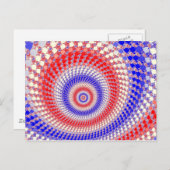 Tricolor Roundallsはがき ポストカード (正面/裏面)