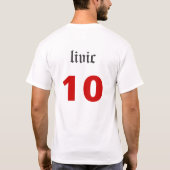 Tricouの最終Lilic Tシャツ (裏面)