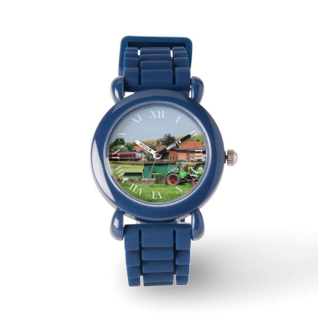 Triebwagen in Todenhausen 腕時計 (正面)