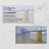 TrielのギュスターブのLoiseau-によって中断される橋 名刺 (正面/裏面)